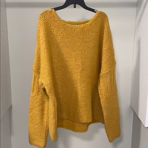 Mustard Knit Sweater